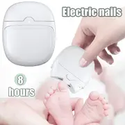 Electric Nail Clippers For Adults Kids, Automatic Nail Clipper With Light, 2 In 1 Fingernail Cutter And File With Nail Scraps Storage Accessories S...