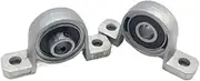 Kp004 2pcs Zinc Alloy Diameter 20mm Bore Ball Bearing Pillow Block Mounted Support KP004