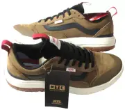 Vans Men's UltraRange Exo Mte Dachshund Brown Marshmallow Black Shoes Size 8 NIB
