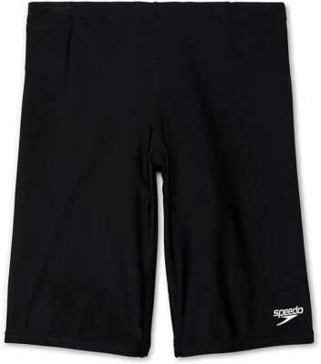 Speedo Boy's Swimsuit Jammer Begin to Swim Solid Speedo Black Size 6
