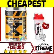 MAX'S LAB SERIES BETAPUMP COMPOUND X PRE-WORKOUT 25 SRV RAINBOW//BETA PUMP ENERG