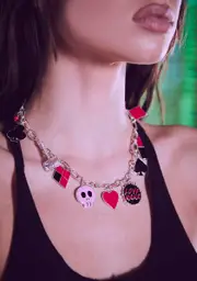 [Dolls Kill x DC] Finders Keepers Charm Necklace