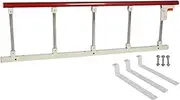 Sturdy Bed Rails Bumpers Portable and Foldable Bed Rail Adults Assist Handle Handicap Bed Railing Anti-Fall Bed Guardrail Punch-Free Handicap Bed Grab Rail