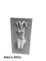 NSFW Twi lek in Carbonite (3d printed) Unfinished 6 inches