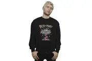 Rick And Morty Mens Pink Spaceship Sweatshirt (Black) - UTBI43696