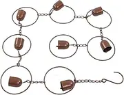 Other Collections,Bell Wind Sturdy Metal Round Ring Bell Wind Chimes for Home Living Room Bedroom Office Garden Outdoor