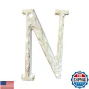 5-Inch House Numbers and Letters -Cast Iron Anti-Rust Mailbox Numbers-Address
