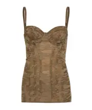 Diesel X Savage X Fenty Corset Top XL,4XL,XXXL,M brown