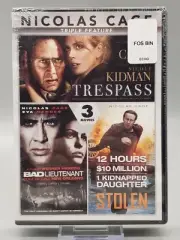 Nicolas Cage: Trespass/Bad Lieutenant/Stolen/Humanity Bureau (DVD) New Sealed