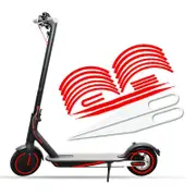 Waterproof Reflective Sticker for Xiaomi Mijia M365 / 1s / Pro / Pro2 Scooter