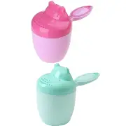 Cartoon Baby Bath Rinse Cup Detachable Waterfall Shampoo Rinser Shower Sprinkler