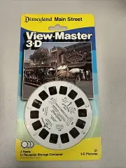Disneyland Main Street 3D View-Master Reel Set, Sealed, 1988