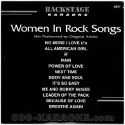 BACKSTAGE KARAOKE CD+G BS4817 CDG FEMALE POP SONGS RONSTADT ETHERIDGE MORE cdg