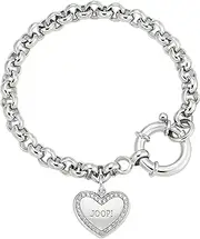 [JOOP!] 925 Sterling Silver Women's Jewellery, with Synthetic Cubic Zirconia, Silver, Comes in Jewellery Gift Box