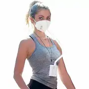 Personal Wearable Air Purifiers, Portable Electric Air Purifier HEPA Filter Mask