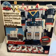 Chikyuu Sentai Fiveman Chogokin DX Giant Base Max Magma BANDAI Zord Toy