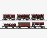 Marklin INSIDER 46350 DB 6 pc Freight Car set Era 3 HO Scale
