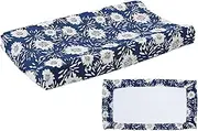 Diaper Changing Pad Cover, Cotton Breathable Waterproof Diaper Changing Mat Sheets, Diaper Changing Mat Sheets Fit 32"X 16" Pad