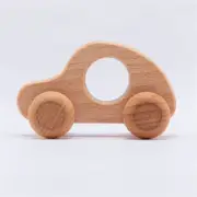 BPA-Free Silicone Ambulance and Bus Teether Educational Montessori Toy