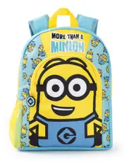 Minions Unisex Kids Backpack Blue Stuart - One Size