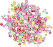 FOMIYES 5000pcs Nail Stickers Nail Slice Decorations Colorful Fruit Patterns Material