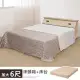 《Homelike》艾莉床台組-雙人加大6尺(白橡色) 床頭箱 床台 床組 雙人床