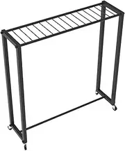 Tennis Racket Storage Rack with Wheel,Badminton Racket Display Rack,Sports Equipment Organiser,for Fitness Gym Schools,Bearing Capacity 30kg