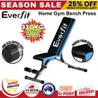Everfit 330KG Weight Bench 10 Levels Adjustable FID Bench Home Gym Bench Press