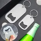 Portable Beverage Opener with Key Ring Keychain Bottle Opener
