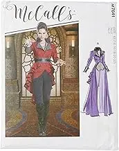 McCall's 7641 Misses' Jacket Costume with Belt, Sewing Patterns Women, Size 14-16-18-20-22