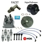 Tune Up Kit Cap Rotor Wire Spark Plugs for Honda Civic CX; DX; LX; 1.5L 92-94