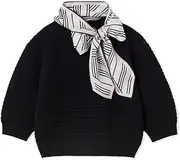 [SNIDEL] SWNT251206 Women's Knit Pullover with Scarf