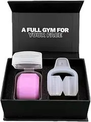 Jawzrsize Ultimate Jaw Workout - JawzrPro Jaw Exerciser for Women, Double Chin Reducer, Face Toner Jawline Sculptor for Women, Jaw Shaper and Neck Exerciser. (Pro Ladies 2)