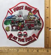 Vintage Chicago Fire Department Engine 22 First Due At The Zoo Patch Illinois