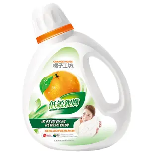 橘子工坊天然濃縮洗衣精/ 低敏親膚/ 1800ml