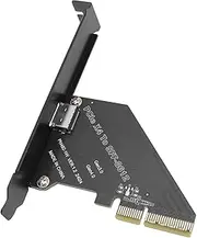PCIe to Oculink SFF-8612 Adapter External Graphics Card for NVMe SSD GPU EGPU, PCIe 4.0 X4 to Oculink for OS X, Wins, Linux