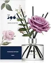 [396 st.] Rose Flower Reed Diffuser, Vanilla Lavender(Also Known as Garden Lavender), 200ml(6.7oz) / Reed Diffuser Sets, Scentsy Home Fragrance, Scented Oils, Home & Bathroom Décor