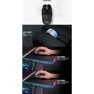 Tt eSPORTS 曜越 ARGENT M5 RGB 電競滑鼠 無線 2.4Ghz 藍牙 5.0 USB 鍍金接頭