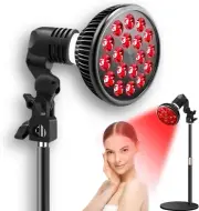 Gala Tech Red Light Therapy Device with Adjustable Stand - Detachable 54W Hig...