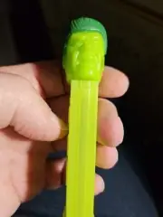 Vintage Pez Dispenser Marvel Incredible Hulk Green 1989