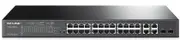 TP-Link T1500-28PCT (TL-SL2428P) JetStream 24-Port 10/100Mbps + 4-Port Gigabit Smart PoE+ Switch,Omada