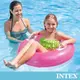 INTEX 亮彩雙握把充氣泳圈-直徑76cm-3種顏色可選(59258)