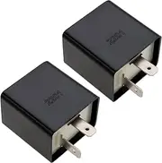 EMSea 2x12V Indicator Relay 2 Pin Motorcycle LED Turn Signal Indicator Flasher Compatible with Honda CBR 125 R Europe 2004-2011 714115 38610-09410