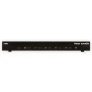 Theater Solutions TS6D Dual Input 6 Zone Speaker Selector Box for 12 Speakers