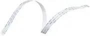 uxcell FFC FPC Flat Flexible Cable, 16 Pin 0.5mm Pitch 300mm Long (A Type) for LCD 3D Printer Camera DVD TV Laptop Audio Pack of 10