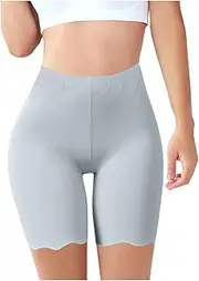 Short Leggings For Women Anti Chafing Soft Boy Shorts for Under Dresses High Waisted Workout Comfortable Underwear