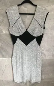 Cooper St. Dress Size 12 “Panic Dress” RPP $159.95 Black & Grey BNWT