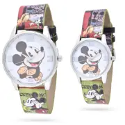 Disney Mickey Mouse His and Hers Comic Strip Watch 2 Pack Set- MK50015-IN BOX