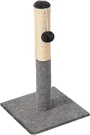 Cat Scratch Toy - Cat Scratching Post | Detachable Interactive Post with Dangling Ball, Sisal Rope Pet Supplies, Kitten Furniture for Domestic Animals