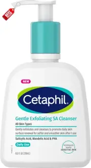 Gentle Exfoliating SA Cleanser 236mL Foaming Gel w/ Salicylic & Mandelic Acid De